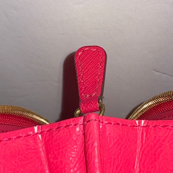 Coach Beige and Pink Women's Wallet - Picture 4 of 11